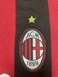 Retro AC home long  1:1 Quality Soccer Jersey  2007-2008