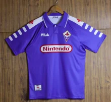 Retro Florence  Home 1:1 Quality Soccer Jersey    1998-1999