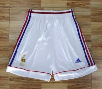 Retro French home short 1:1 Quality Soccer Jersey   1998