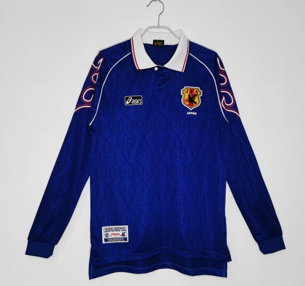 Retro 1998 Japan Home  Long sleeve 1:1 Quality Soccer Jersey