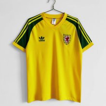 Retro Welsh away 1:1 Quality Soccer Jersey  1982