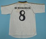 Retro Real Madrid long  Home 1:1 Quality Soccer Jersey  1998-2000