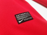 Retro Manchester United long Home 1:1 Quality Soccer Jersey  2010-2011