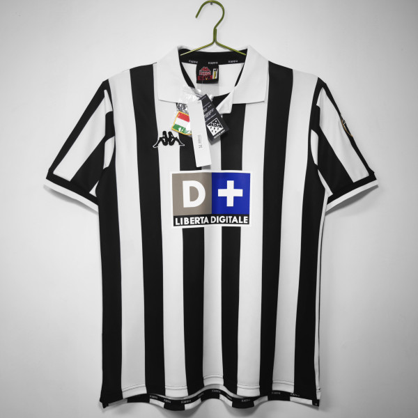 Retro Juventus Home 1:1 Quality Soccer Jersey  1998-99