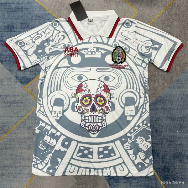 Retro Mexico Special Edition fans  1:1 Quality Soccer Jersey  1998