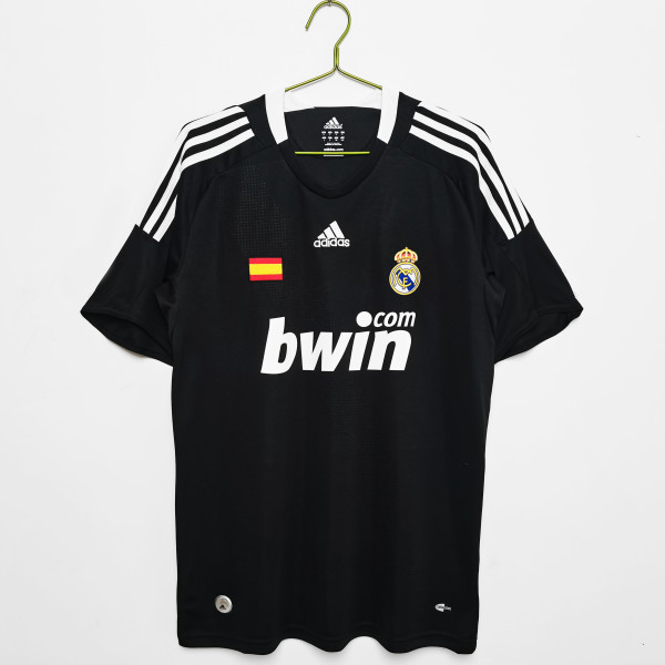 Retro Real Madrid Away 1:1 Quality Soccer Jersey    2008-2009
