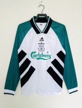 Retro Liverpool long  Away 1:1 Quality Soccer Jersey   1993-1995