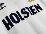 Retro Tottenham Home  1:1 Quality Soccer Jersey  1991-1993