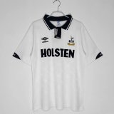 Retro Tottenham Home  1:1 Quality Soccer Jersey  1991-1993