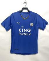 Retro Leicester City  Home fans 1:1 Quality Soccer Jersey  2015-2016