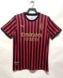Retro AC home fans 1:1 Quality Soccer Jersey   1899-2019