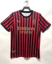 Retro AC home fans 1:1 Quality Soccer Jersey   1899-2019