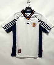 Retro Spain away  1:1 Quality Soccer Jersey 1998