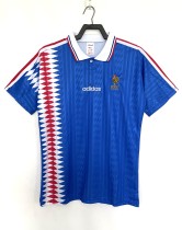 Retro France Home 1:1 Quality Soccer Jersey  1994