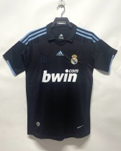 Retro Real Madrid Away 1:1 Quality Soccer Jersey    2009-2010