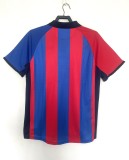 Retro Barcelona home 1:1 Quality Soccer Jersey  2001-2002