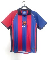 Retro Barcelona home 1:1 Quality Soccer Jersey  2001-2002