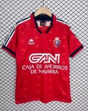 Retro Osasuna home 1:1 Quality Soccer Jersey  1996-1997