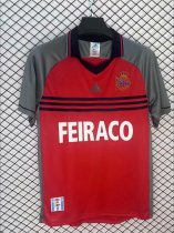 Retro Deportivo 3R away fans red 1:1 Quality Soccer Jersey   1999-2000
