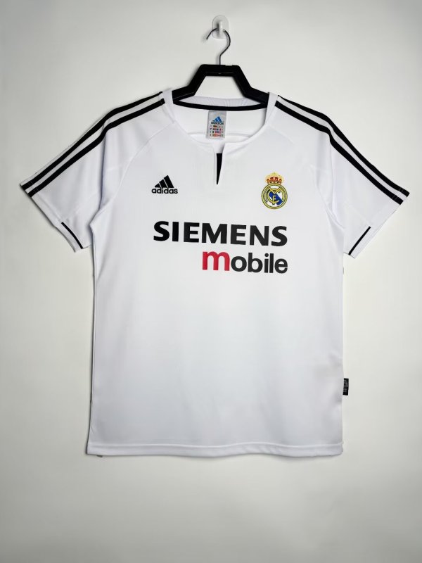 Retro Real Madrid Home fans 1:1 Quality Soccer Jersey 2003-2004