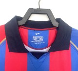Retro Barcelona home 1:1 Quality Soccer Jersey  2001-2002