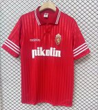 Retro Real Zaragoza  away Fans  1:1 Quality Soccer Jersey  1995-1996
