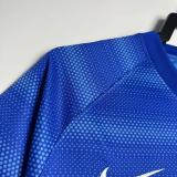 Retro Brazil  blue 1:1 Quality Soccer Jersey   2013-2014
