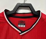 Retro Manchester United Home  1:1 Quality Soccer Jersey  2000-2002