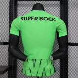 Sporting Lisbon third away player  1:1 Quality Soccer Jersey   24-25