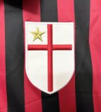 Retro AC Milan Home 1:1 Quality Soccer Jersey  1999-2000