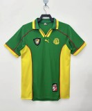 Retro Cameroon Home  1:1 Quality Soccer Jersey  1998