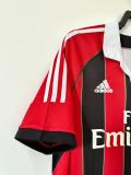 Retro AC Home Fans 1:1 Quality Soccer Jersey  2012-2013