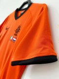 Retro Netherlands Home fans 1:1 Quality Soccer Jersey  2002