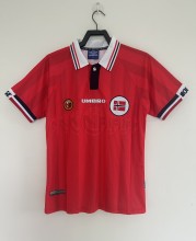 Retro Norway Home  1:1 Quality Soccer Jersey  1998-1999