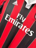 Retro AC Home Fans 1:1 Quality Soccer Jersey  2012-2013