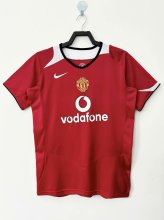 Retro Manchester United home 1:1 Quality Soccer Jersey  2005-2006