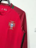 Retro Portugal long Home 1:1 Quality Soccer Jersey 2016