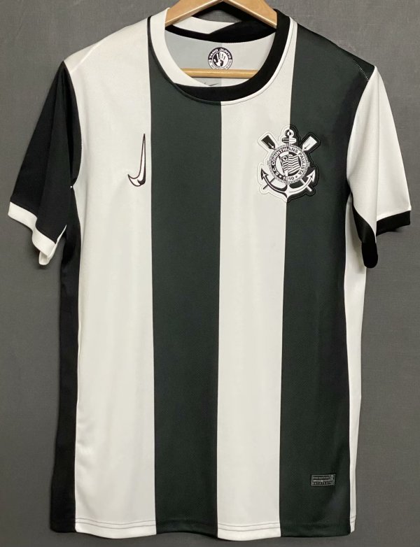 Corinthians third away fans 1:1 Quality Soccer Jersey   24-25