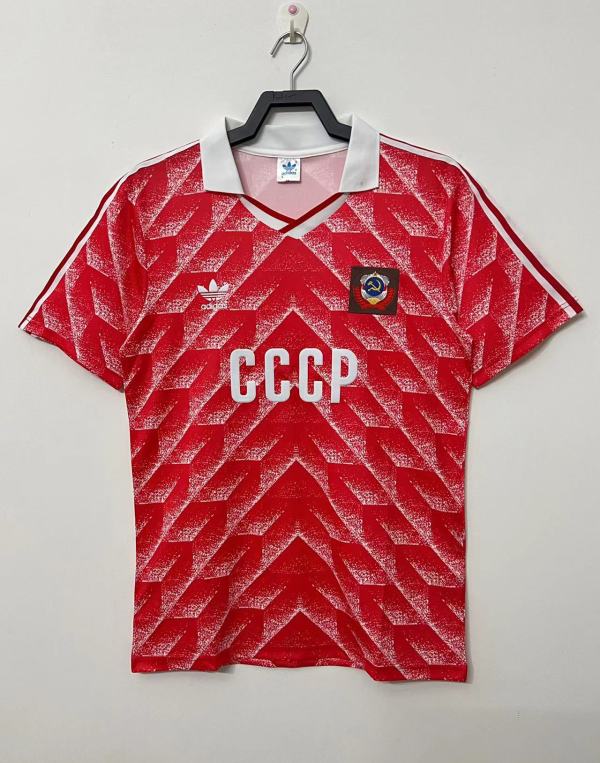 Retro Soviet Union Home 1:1 Quality Soccer Jersey   1987-1988