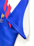 Retro France Home 1:1 Quality Soccer Jersey  1990