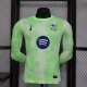 Barcelona third away Long Sleeve Player  1:1 Quality Soccer Jersey   24-25