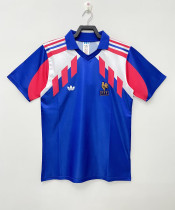 Retro France Home 1:1 Quality Soccer Jersey  1990