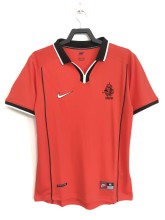 Retro Netherlands Home  1:1 Quality Soccer Jersey  1998