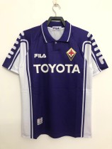 Retro Florence  Home 1:1 Quality Soccer Jersey    1999-2000