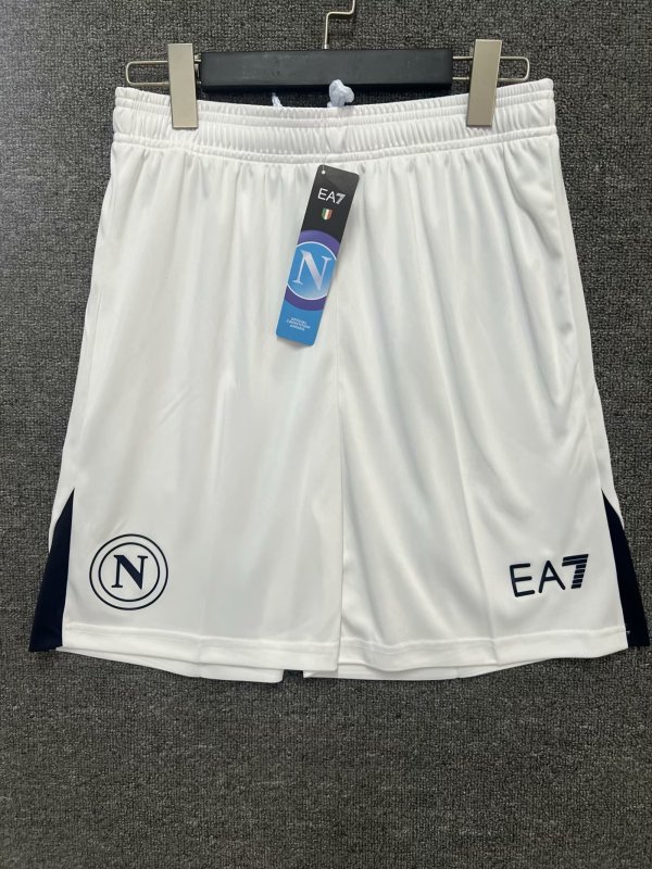 Napoli away shorts pants 1:1 Quality Soccer Jersey  24-25