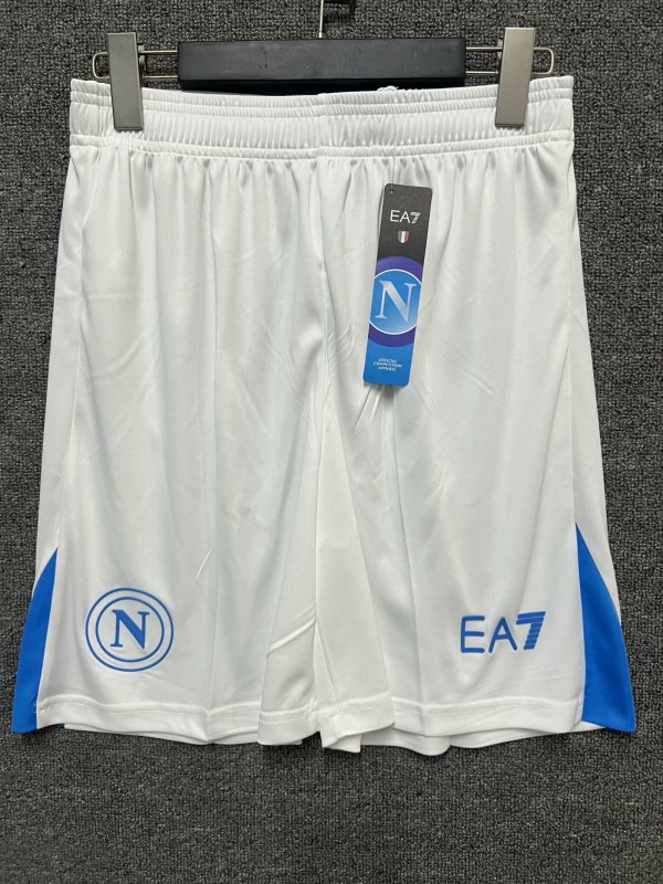Napoli home shorts pants 1:1 Quality Soccer Jersey  24-25