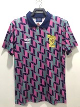 Retro England Away 1:1 Quality Soccer Jersey   1988