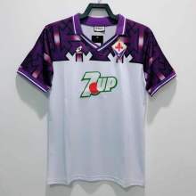 Retro Florence  away 1:1 Quality Soccer Jersey    1992-1993