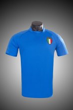 Retro Italy Home Blue  1:1 Quality Soccer Jersey  2002