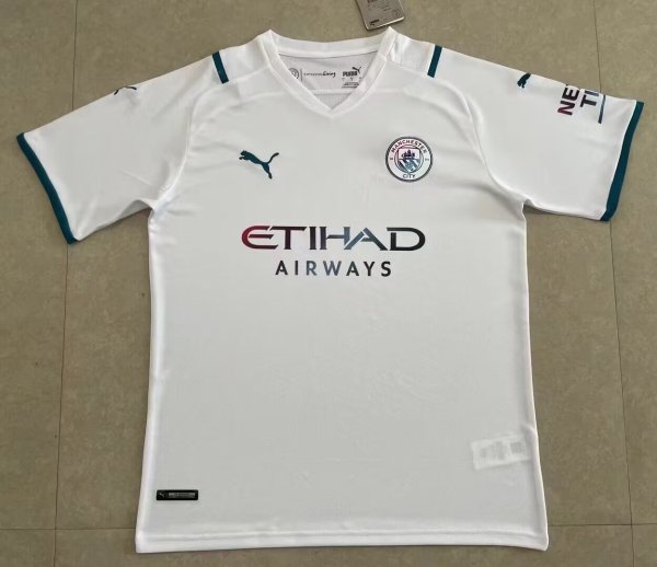 Manchester City Away Fans  1:1 Quality Soccer Jersey    2021-202